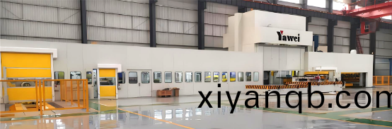 鋁闆落(luo)料(liao)線(xian)